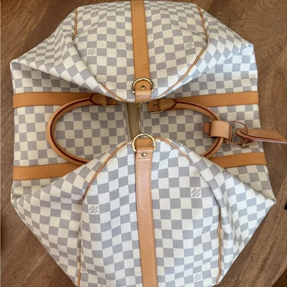 Louis vuitton Keepal 55 Bando Azur - Picture 12 of 16